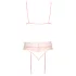 Kissable - pitsialusasetti - pinkki - L/XL