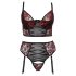 Cottelli Plus Size – rintaliivisetti (punainen)