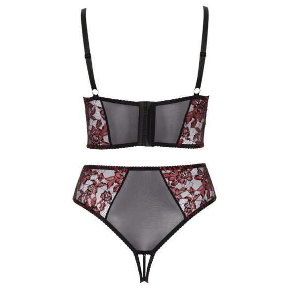 Cottelli Plus Size - rintaliivisetti - punainen