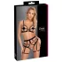 Cottelli - kaksiosainen harness-setti - musta - XL