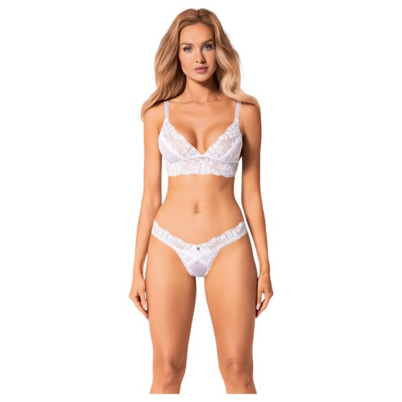 Obsessive Setti Heavenlly - pitsirintaliivit (valkoinen) - M/L