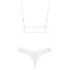Obsessive Setti Heavenlly - pitsirintaliivit (valkoinen) - M/L