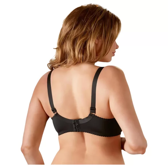 Cottelli Plus Size - rintaliivit ilman kuppeja - musta - 90D