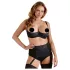 Cottelli Plus Size - rintaliivit ilman kuppeja - musta - 90D
