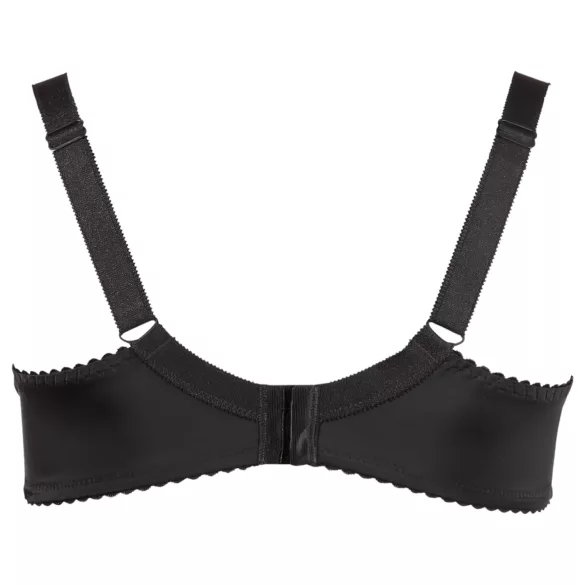 Cottelli Plus Size - rintaliivit ilman kuppeja - musta - 90D