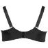 Cottelli Plus Size - rintaliivit ilman kuppeja - musta - 90D