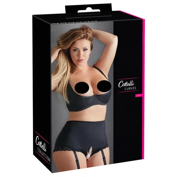 Cottelli Plus Size - kaaritukiliivit - musta