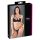 Cottelli - Mustat remmirintaliivit ja stringit - 85B/L