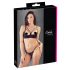 Cottelli - Mustat remmirintaliivit ja stringit - 85B/L
