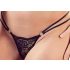 Cottelli - Mustat remmirintaliivit ja stringit - 85B/L
