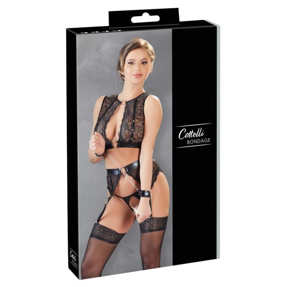 Cottelli Bondage - pitsialusasetti (4 osaa) - M