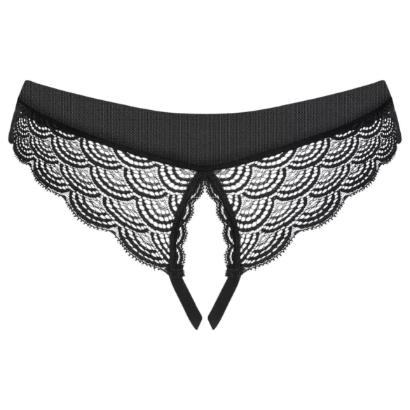 Obsessive Chemeris - avoimet stringit (musta) - M/L