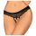 Obsessive Chemeris - avoimet stringit (musta) - XL/XXL