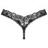 Obsessive Donna Dream - pitsinen string (musta)