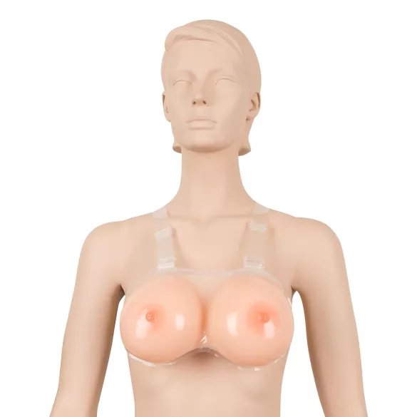 Cottelli - silikoniset push up -kiinnitettävät rinnat 2x600g