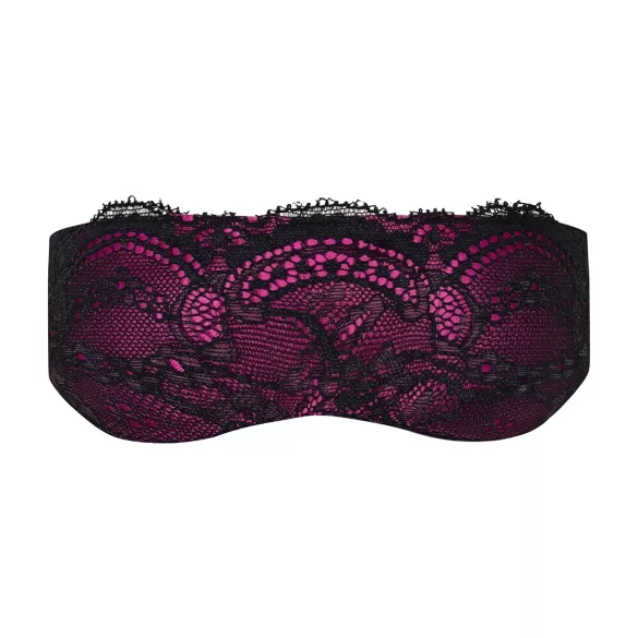 Obsessive Roseberry - pitsinen silmämaski - violetti/musta