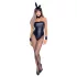 Cottelli Bunny - seksikäs pupuasu - kiiltävä - 5 osaa - M