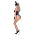 Cottelli Bunny - seksikäs pupuasu - kiiltävä - 5 osaa - M