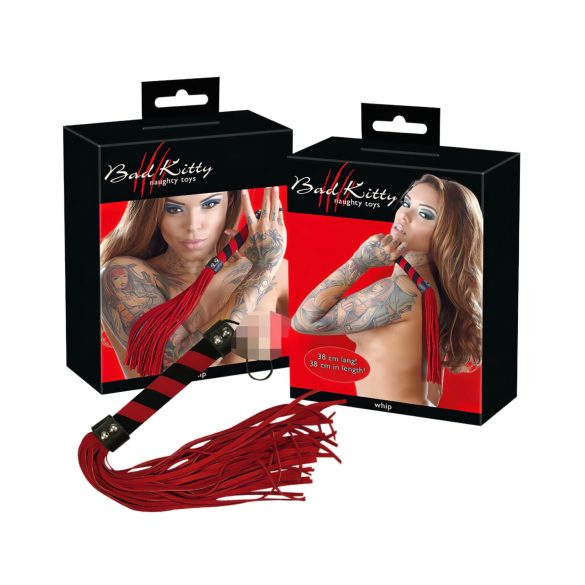 Bad Kitty - ruoska - pehmeä keinomokka - punainen