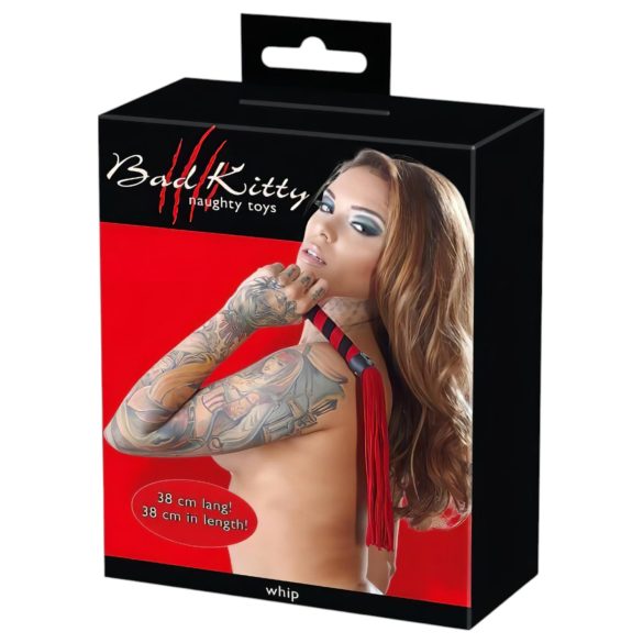 Bad Kitty - ruoska - pehmeä keinomokka - punainen