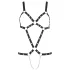 Bad Kitty - harness-body niiteillä - musta (S-L)