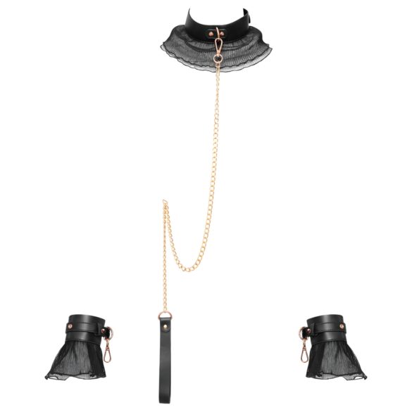 Bad Kitty - röyhelös sidontasetti (4 osaa) - musta