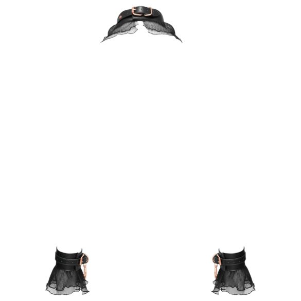 Bad Kitty - röyhelös sidontasetti (4 osaa) - musta