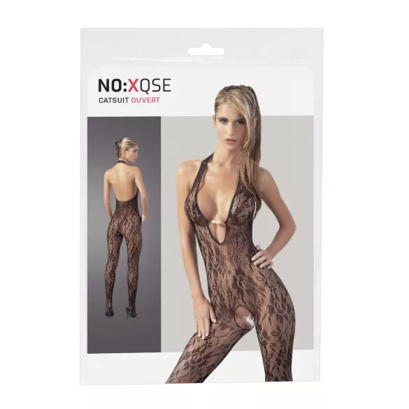 NO:XQSE - pitsibodysuit helmikoristeilla