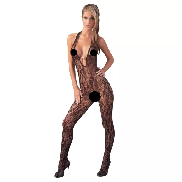 NO:XQSE - pitsibodysuit helmikoristeilla - L/XL