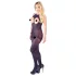NO:XQSE - avoin nykaiminen catsuit - musta S-L