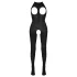 NO:XQSE - avoin nykaiminen catsuit - musta S-L