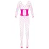 Cottelli - verkkobody - pinkki - S-L