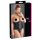 Cottelli Plus Size - satiininen korsetti (musta)