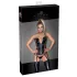Noir - pitsikorsetti sukkanauhoilla - musta