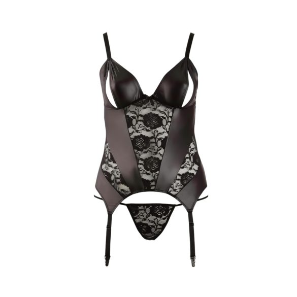 Cottelli - Musta kukka yläosa, suuri koko