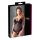 Cottelli - Samettinen, muunneltava body (musta) - 80C/M