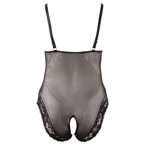 Cottelli Plus Size - pitsibody - musta - XXL