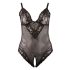 Cottelli Plus Size - Pitsinen body (musta) - XXXXL