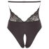 Cottelli - Pitsinen kaulahihnallinen body (musta)