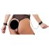 Cottelli Bondage - Avos body ketjuilla (musta) - L