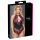 Cottelli Plus Size - kukallinen body (musta-violetti) - 4XL