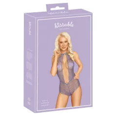 Kissable - pitsibody kaulapannalla - violetti - L/XL