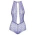 Kissable - pitsibody kaulapannalla - violetti - L/XL