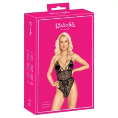 Kissable - suudeltava pitsibody (musta)