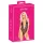 Kissable - pinkkiruusuinen body (musta) - L/XL