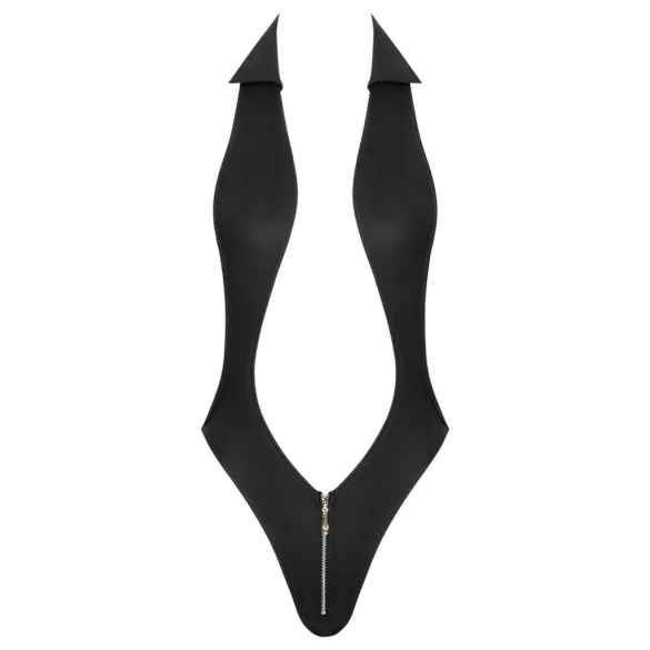 Cottelli Party - body kauluksella - musta - M/L