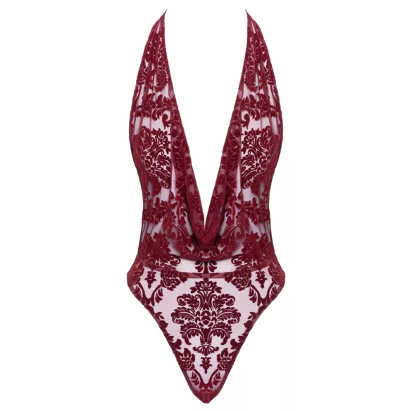Noir Kink Royal - läpinäkyvä body - punainen - M