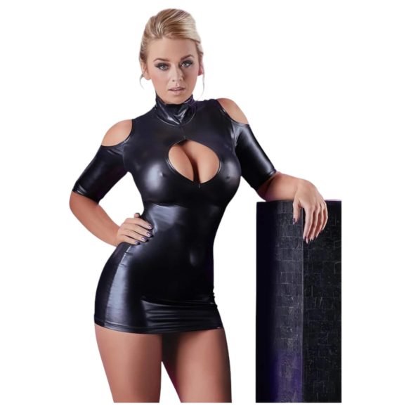 Cottelli - olkaimeton bilemekko - musta - L