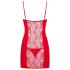 Obsessive Heartina - babydoll ja stringit - punainen