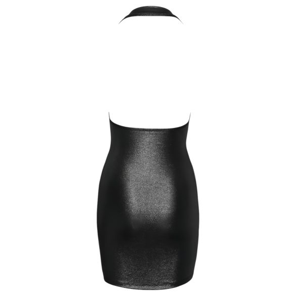 Cottelli Party - halterneck minimekko - hopea - L